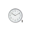 Hama Corsica Quartz clock Round Black, White