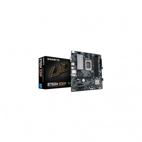 GIGABYTE B760M D3HP Motherboard - Intel Core 14th Gen CPUs, 4+1+1 Phases VRM, up to 5600MHz DDR5, 2x