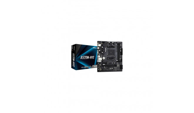 Asrock A520M-HVS AMD A520 Socket AM4 micro ATX