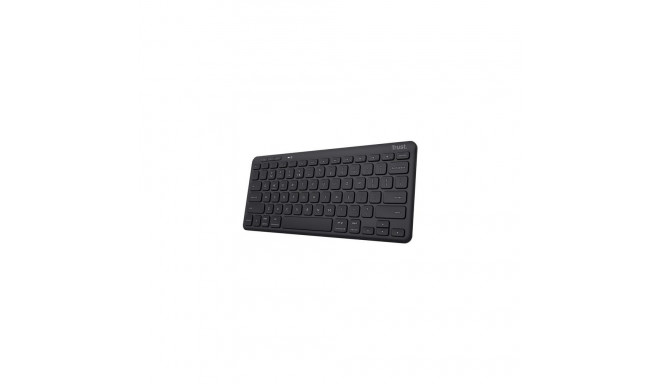 Trust Lyra keyboard Office USB + RF Wireless + Bluetooth German Black