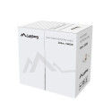 LAN CABLE CAT.6 UTP 305M SOLID CU GREY FLUKE PASSED LANBERG