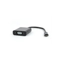 Gembird USB-C to VGA adapter black