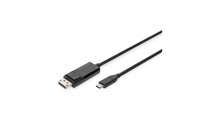 Digitus kahepoolne adapterkaabel 2 m AK-300334-020-S USB Type C DisplayPort'iks