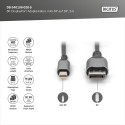 Digitus 8K DisplayPort adapterkaabel, Mini DP–DP, 2 m | DB-340106-020-S | DisplayPort–DisplayPort