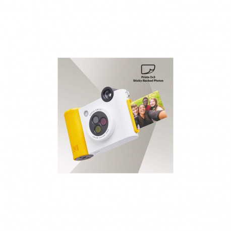 Kodak SMILE+ Instant Print Camera, 2x3'', White