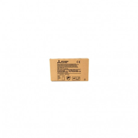 (box of 4 rolls) Mitsubishi Electric K65HM-CE / KP65HM-CE 110 mm x 20m Thermorolle High Density Ther