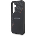 Case AMG kahekihiline rombidega MagSafe Samsung Galaxy S25+ must/punane