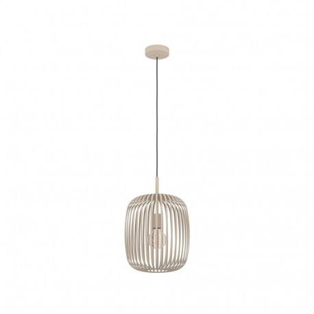 Pendant lamp EGLO ROMAZZINA, 1 x E27, max 40W, beige
