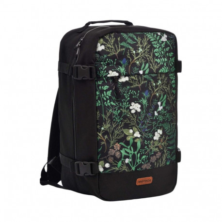 Plecak kabinowy Meteor Hermod 20 l Verdant czarno-zielony 16878