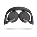 JABRA Evolve2 65 Flex UC Stereo Headset on-ear Bluetooth wireless active noise cancelling USB-A blac