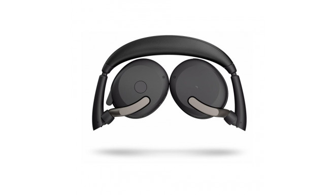 JABRA Evolve2 65 Flex UC Stereo Headset on-ear Bluetooth wireless active noise cancelling USB-A blac