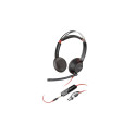 HP Poly Blackwire 5220 Stereo USB-C Peakomplekt +3,5 mm Pistik +USB-C/A Adapter