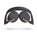 JABRA Evolve2 65 Flex MS Stereo Headset on-ear Bluetooth wireless active noise cancelling USB-A blac