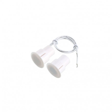 Recessed Mount Magnetic Contact, ABS, NC, 17-25 mm