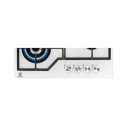 Electrolux valge integreeritav 60 cm gaasipliit 4 tsooni