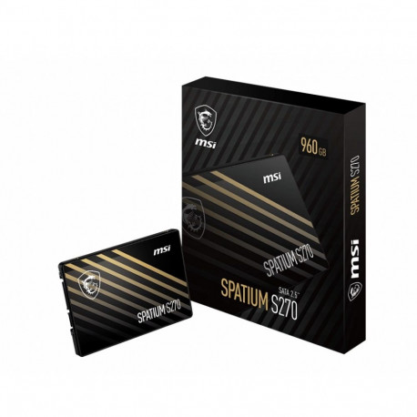 MSI sisemine tahkisdraiv SPATIUM S270 240GB 2.5" Serial ATA III 3D NAND