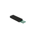 DeLOCK external USB Type-C combo enclosure for M.2 NVMe PCIe or SATA SSD, drive enclosure