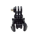 J-Hook 360-degree rotating clamp for sports cameras