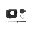 Silicon protective case Puluz for Insta360 GO 3 with lens cap
