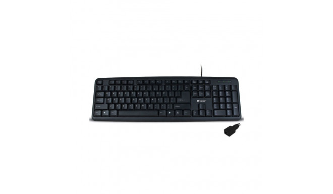TRACER Maverick must USB + PS2 adapter klaviatuur