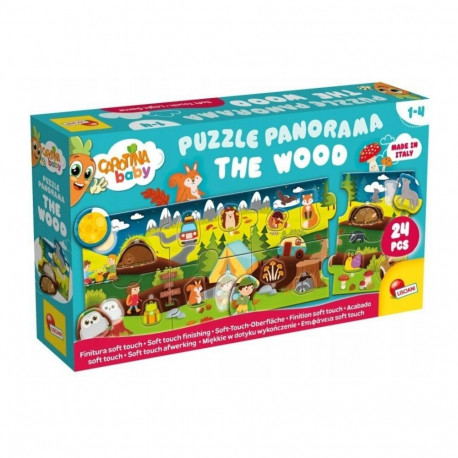 Carotina Baby Panorama puzzle - Forest