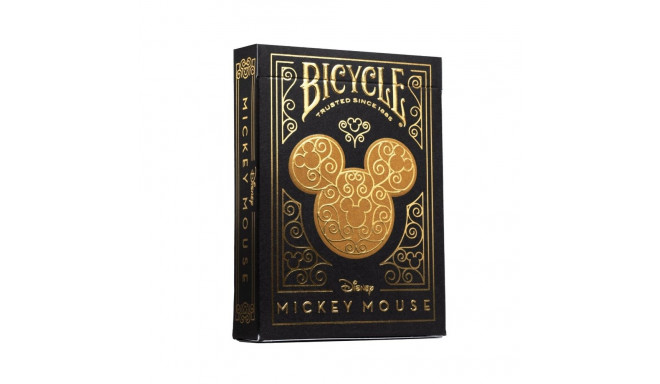 Bicycle mängukaardid Black & Gold Mickey