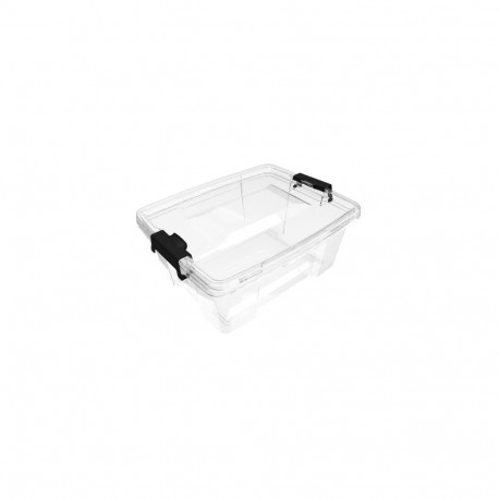 BOXSTORAG Q-LEAR 22L W/LID 45X34X20.5CM