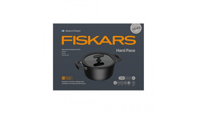 CASSEROLE HARD FACE 3.5L WITH LID