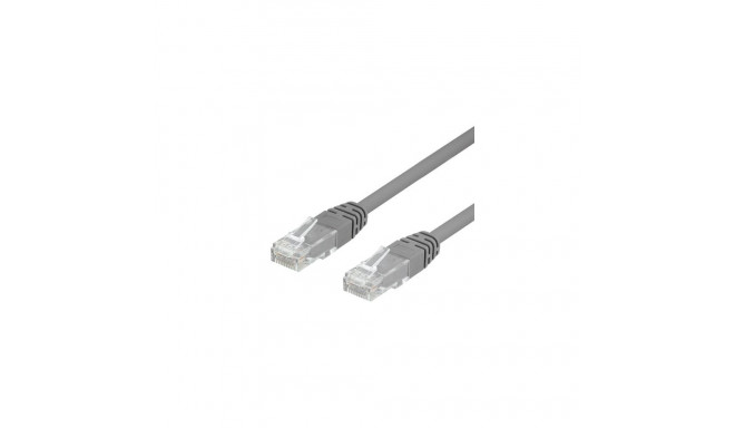 Deltaco TP-60 networking cable Grey 0.5 m Cat6