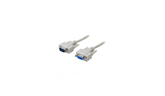 Deltaco DEL-38F serial cable Grey 5 m DB-9