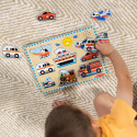 MELISSA & DOUG helidega pusle Sõidukid
