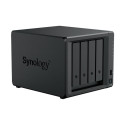 Synology NAS DS925+ AMD Ryzen V1500B protsessor 2,2 GHz 4 GB DDR4 ECC SODIMM must