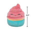 SQUISHMALLOWS Kaheosaline Piiksuv Pehme Koeramänguasi, 9 cm