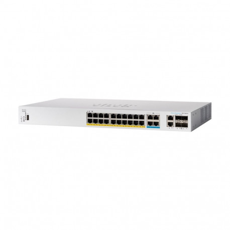 CISCO Catalyst 1300 24-portine lüliti / 8-portine 2.5GE + 16-portine 1GE PoE+ 375W toiteeelarvega 4