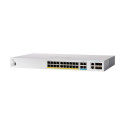 CISCO Catalyst 1300 24-Port Switch / 8-Port 2.5GE + 16-Port 1GE PoE+ with 375W power budget 4 x 10G 