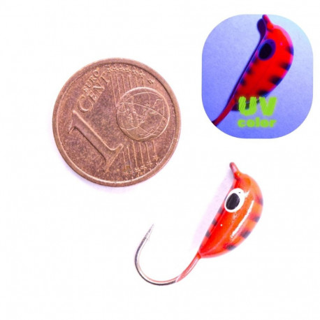 Ice Fishing Jig Spider Riga Banana 6mm/2.25g 111