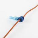 Connector for cables with maximum diameter 3,4mm BLUE