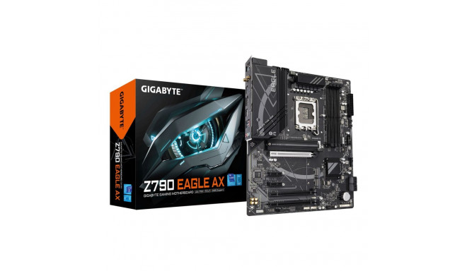 GIGABYTE Z790 EAGLE AX Motherboard - Supports Intel Core 14th Gen CPUs, 12+1+１Phases Digital VRM, up