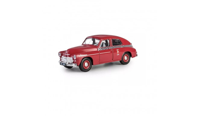 Warszawa M-20 kirsipunane 1:43