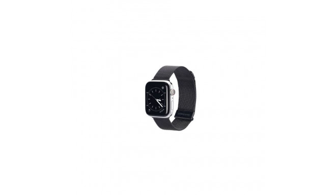 Dux Ducis Apple Strap Watch Band Ultra / 8/7/6/5/4/3/2 / SE (49/45/44 / 42mm) Magnetic Black