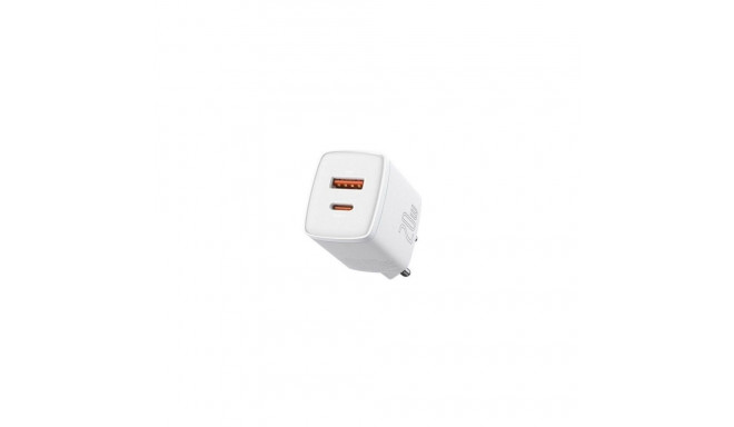 Baseus USB Type C 20W 3A Power Delivery Quick Charge 3.0 White