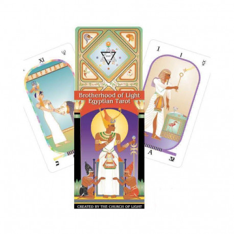 US Games Systems Brotherhood Of Light Egyptian Tarot Cards