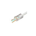 Gembird LC-PTU-01/100 wire connector 8P8C RJ45 Transparent