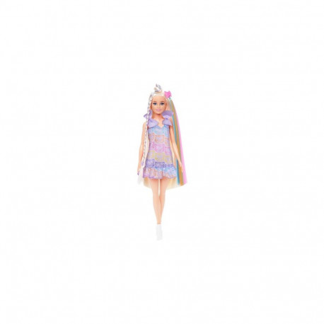 Barbie Fun &amp; Fancy Doll &amp; Accessories, Blonde Fashion Doll with Extra-Long Hair &amp
