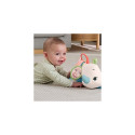 Fisher-Price Planet Friends Tummy Time Roaming Rhino Plush Sensory Toy for Newborn Babies