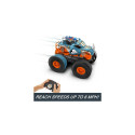 Hot Wheels Monster Trucks HW Transforming Rhinomite RC in 1:12 Scale with 1:64 Scale Toy Truck