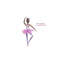 Barbie Dreamtopia Twinkle Lights Ballerina Doll, Brunette with Light-Up Feature Wearing Removable He
