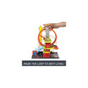Hot Wheels City Super Loop Fire Station Playset, Track Set with 1 Toy Car