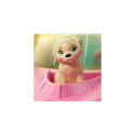 Barbie Doll and Boat with Puppy and Accessories, Floats in Water, for 3 to 7 Year Olds