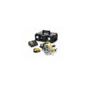 DeWALT DCS570P2-QW portable circular saw 18.4 cm Silver, Yellow 5500 RPM